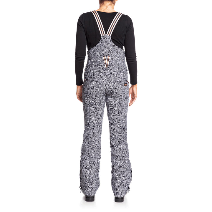Roxy Pop Snow Summit Bib Pants - Women's True Black Pop Animal