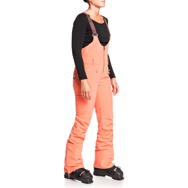 Roxy Summit Bib Pants - Women's Fusion Coral