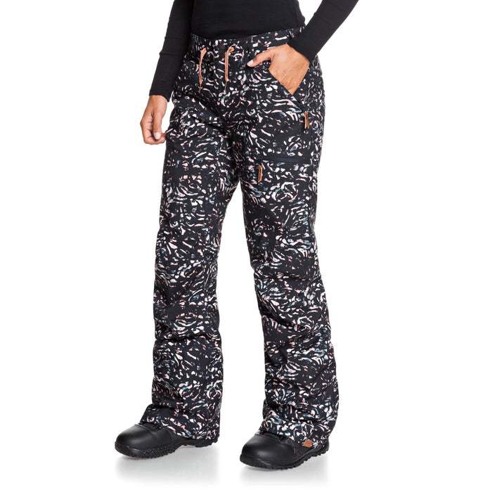 Roxy Nadia Printed Pants - Women's True Black Izi