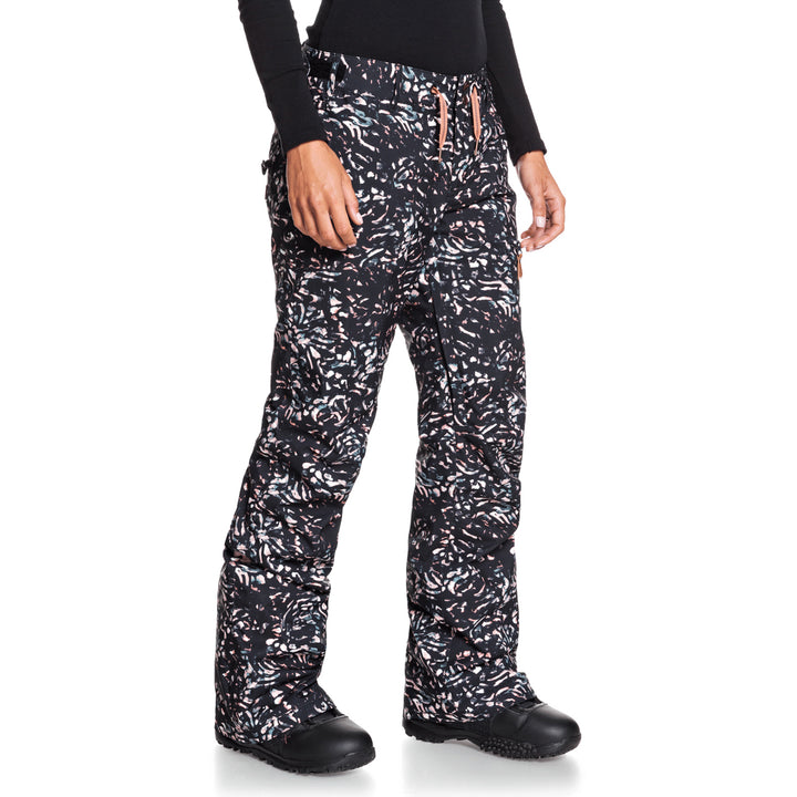 Roxy Nadia Printed Pants - Women's True Black Izi