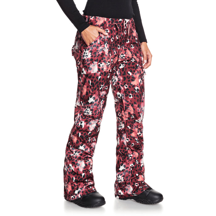Roxy Nadia Printed Pants - Women's Oxblood Red Leopold