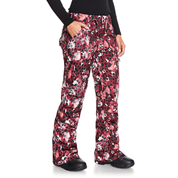 Roxy Nadia Printed Pants - Women's Oxblood Red Leopold
