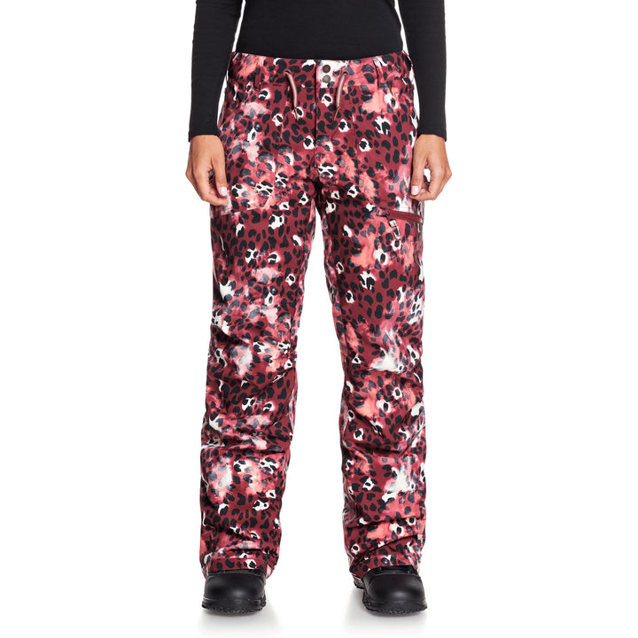 Roxy Nadia Printed Pants - Women's Oxblood Red Leopold