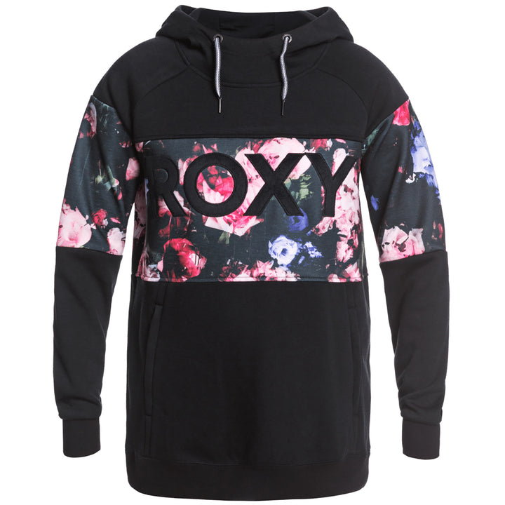 Roxy Liberty Hoodie - Women's True Black Blooming Party