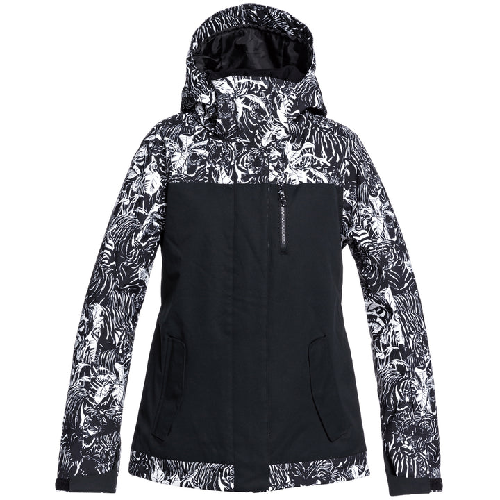 Roxy Jetty Block Jacket - Women's True Black Tiger Camo