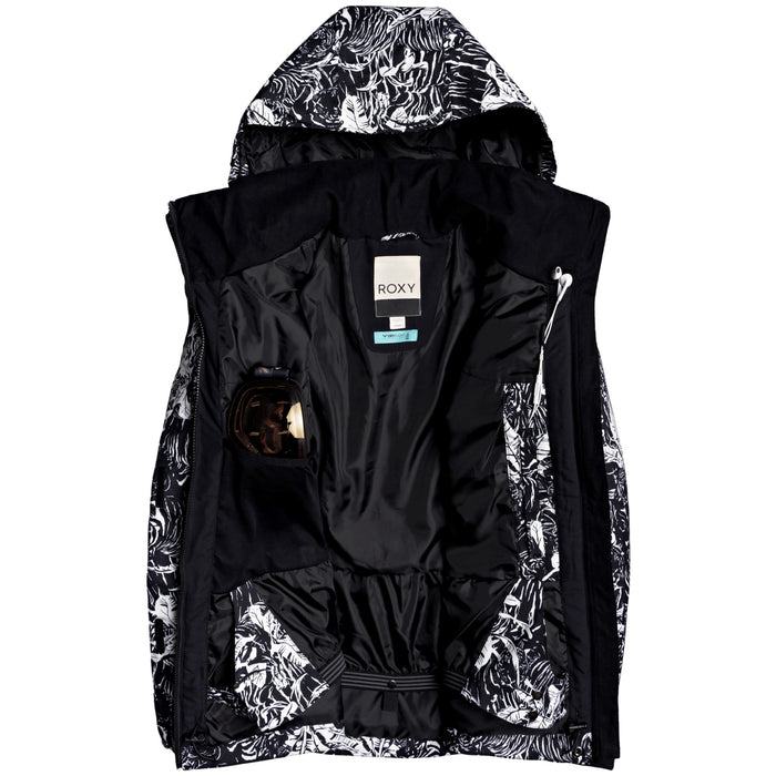 Roxy Jetty Block Jacket - Women's True Black Tiger Camo