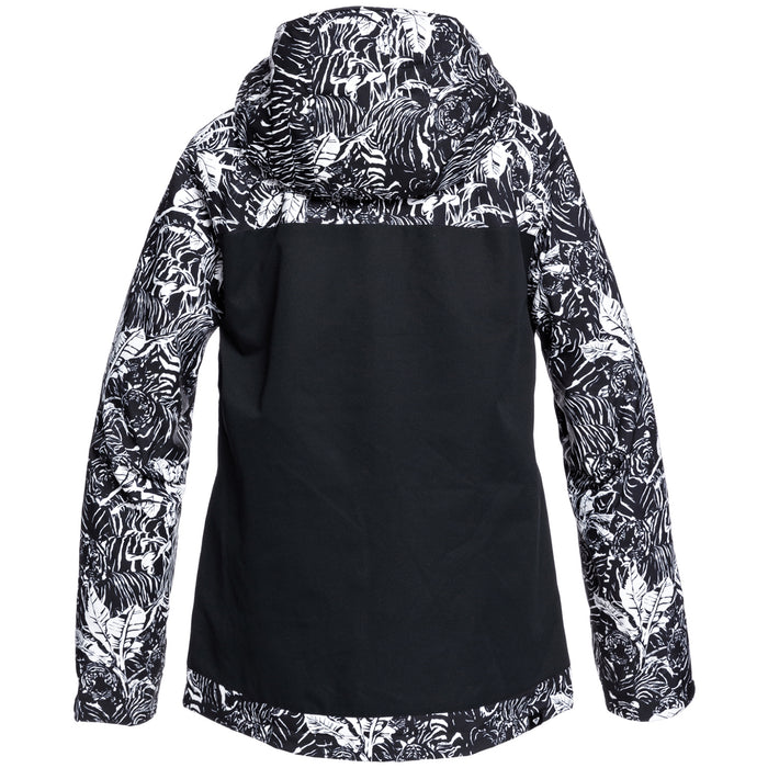 Roxy Jetty Block Jacket - Women's True Black Tiger Camo