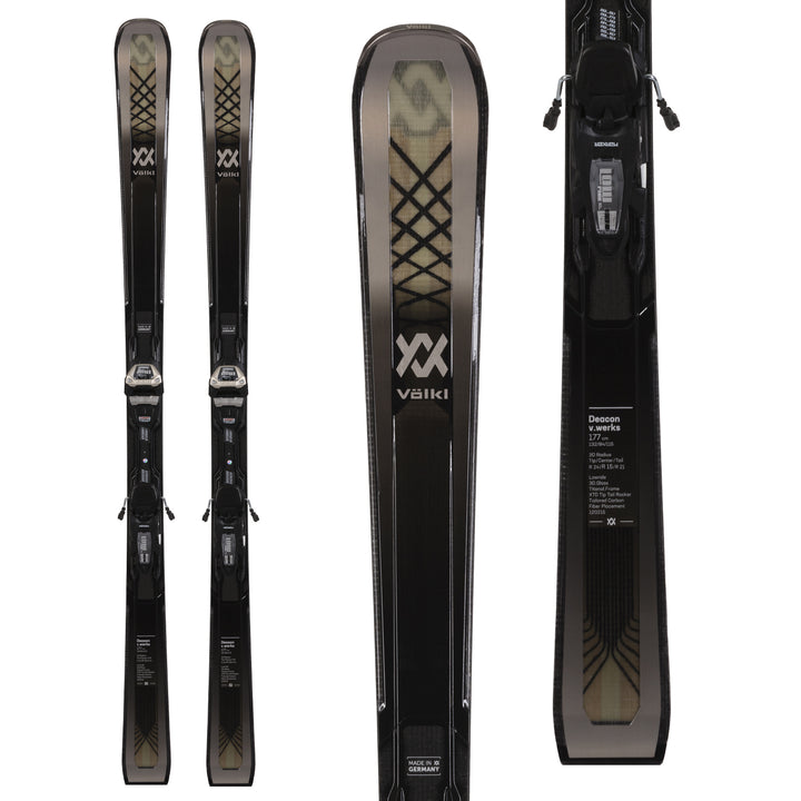 Völkl Deacon V-Werks Skis + LR XL 13 FR V.W D GW 2024