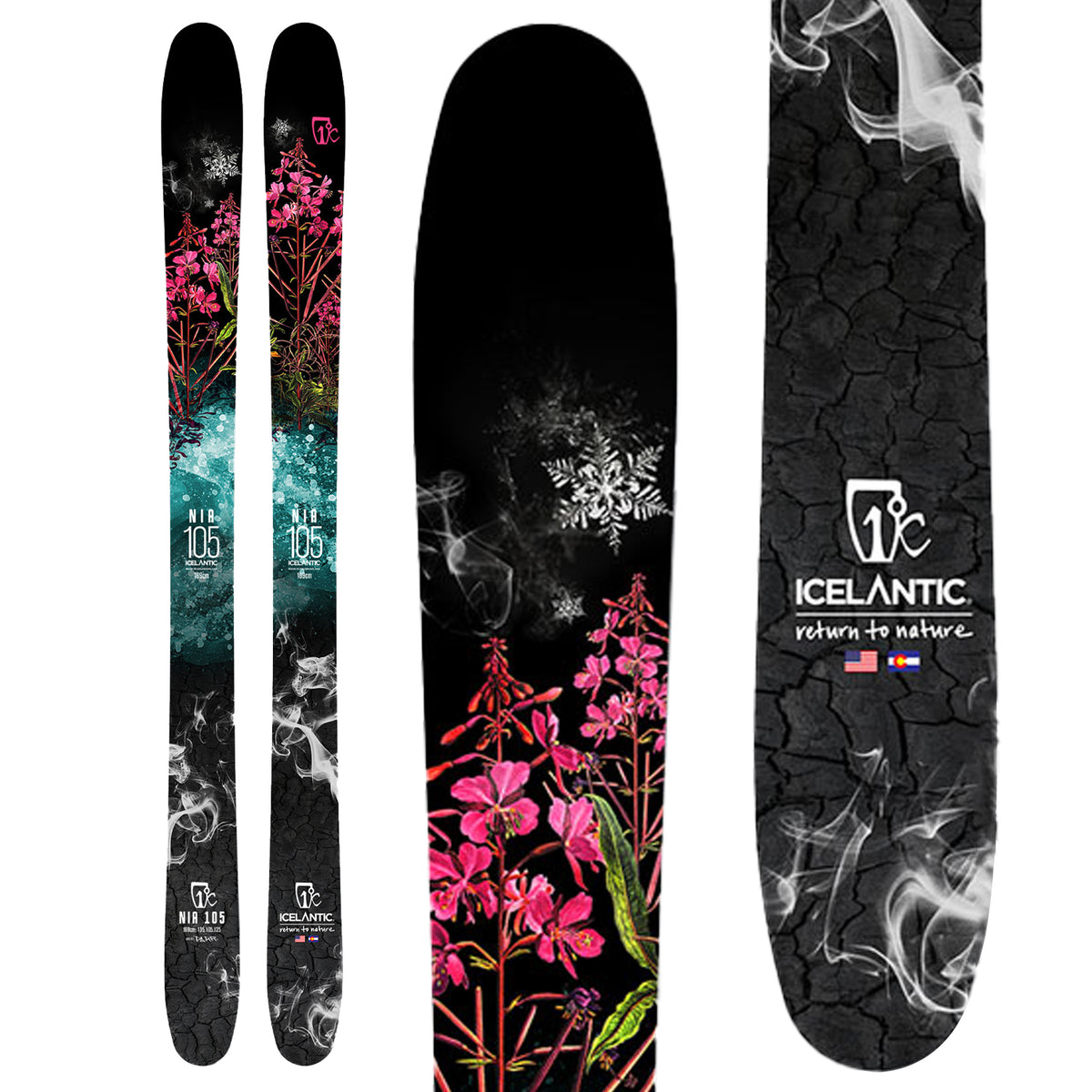 Icelantic Nia 105 Skis - Women's 2021