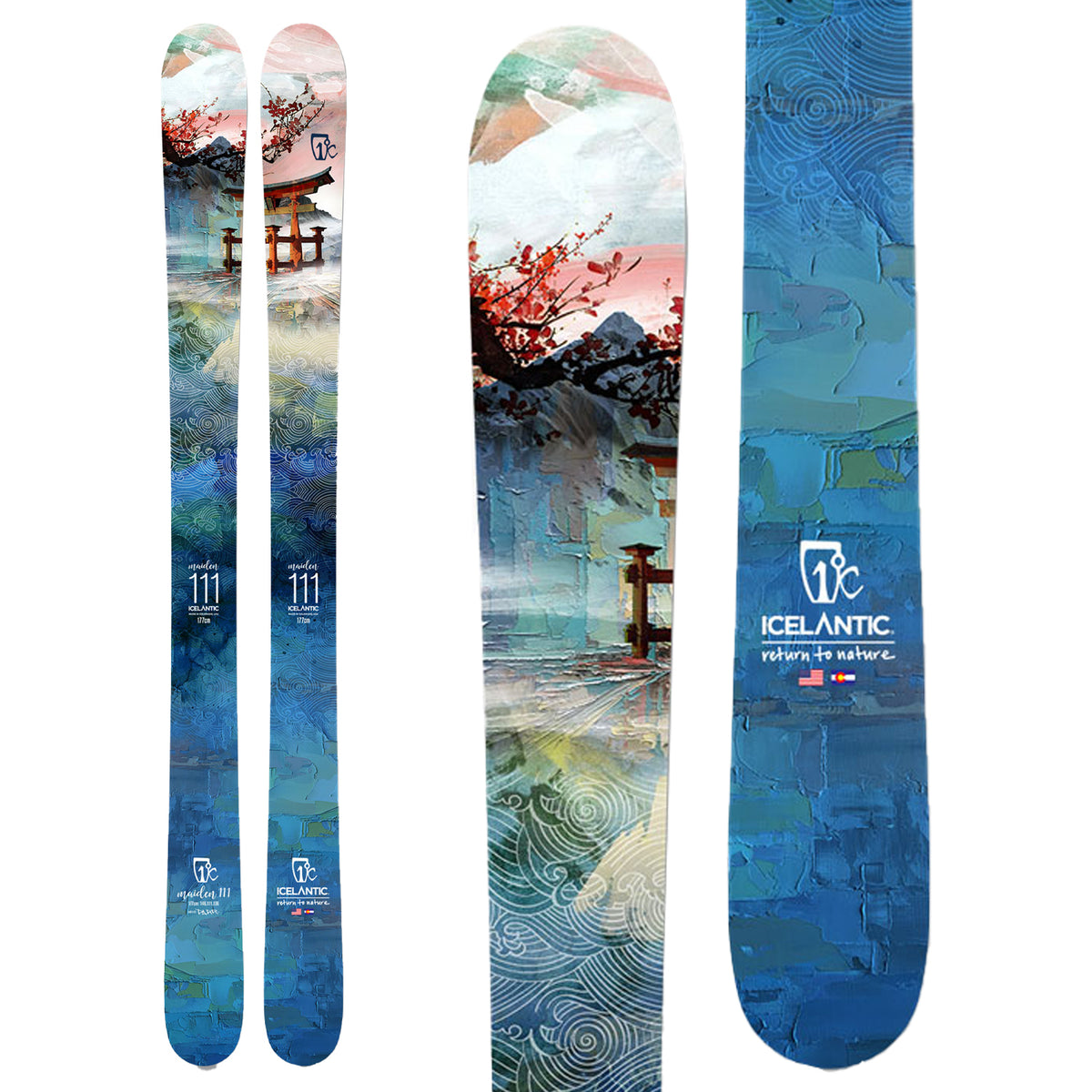 Icelantic Maiden 111 Skis - Women's 2021