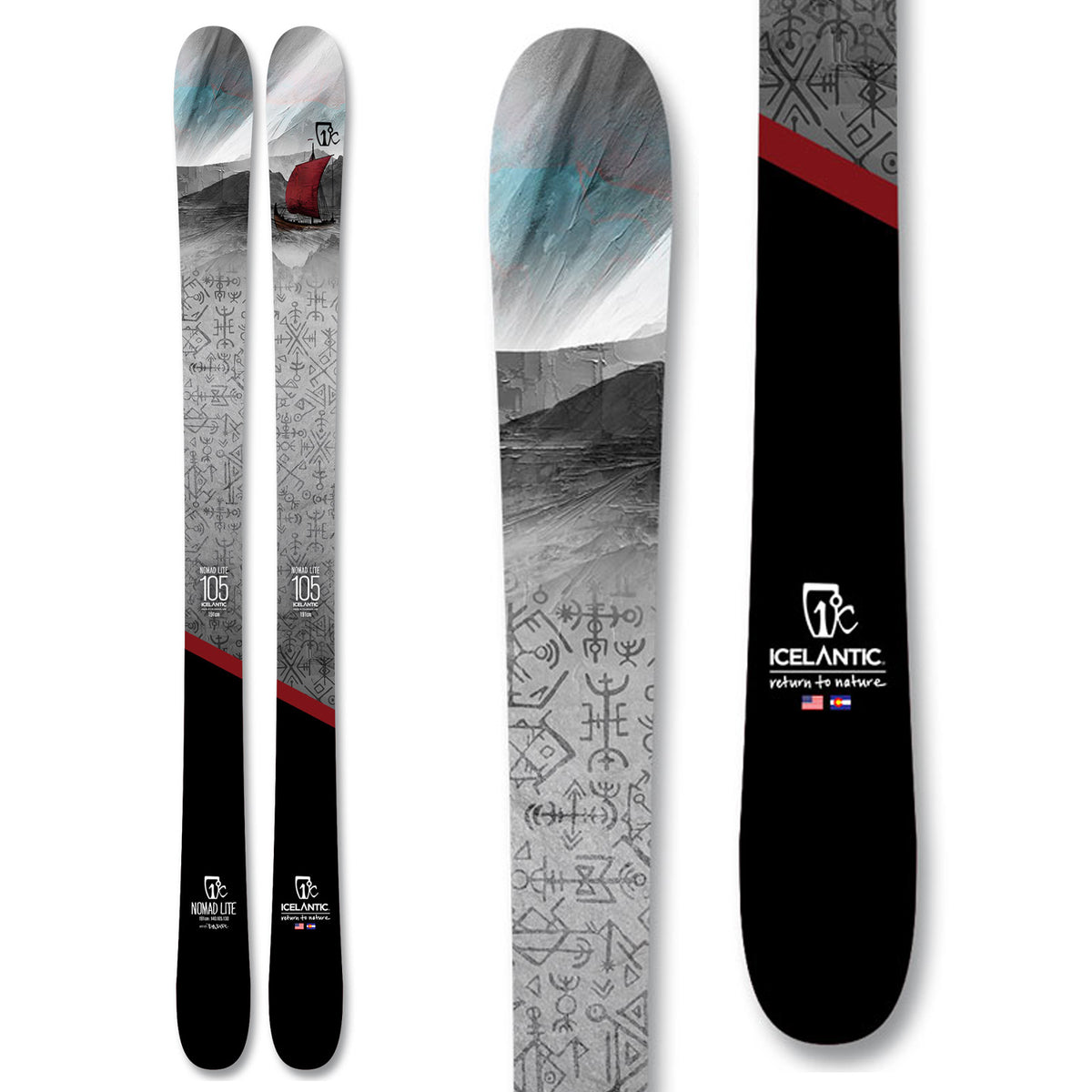 Icelantic Nomad Lite Skis 2021