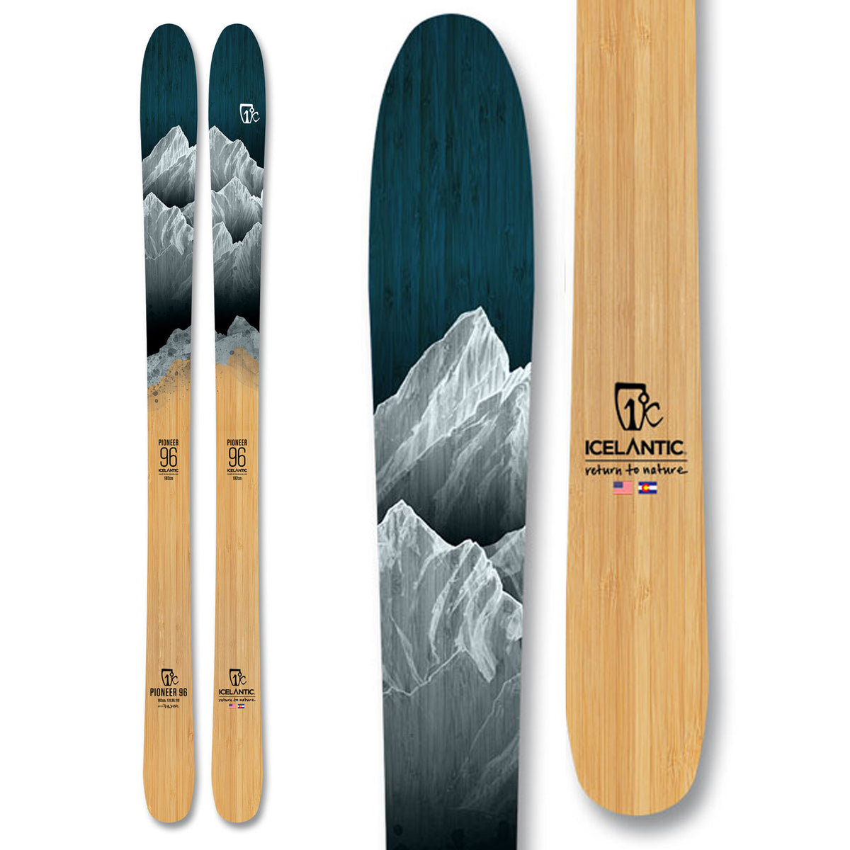 Icelantic Pioneer 96 Skis 2021