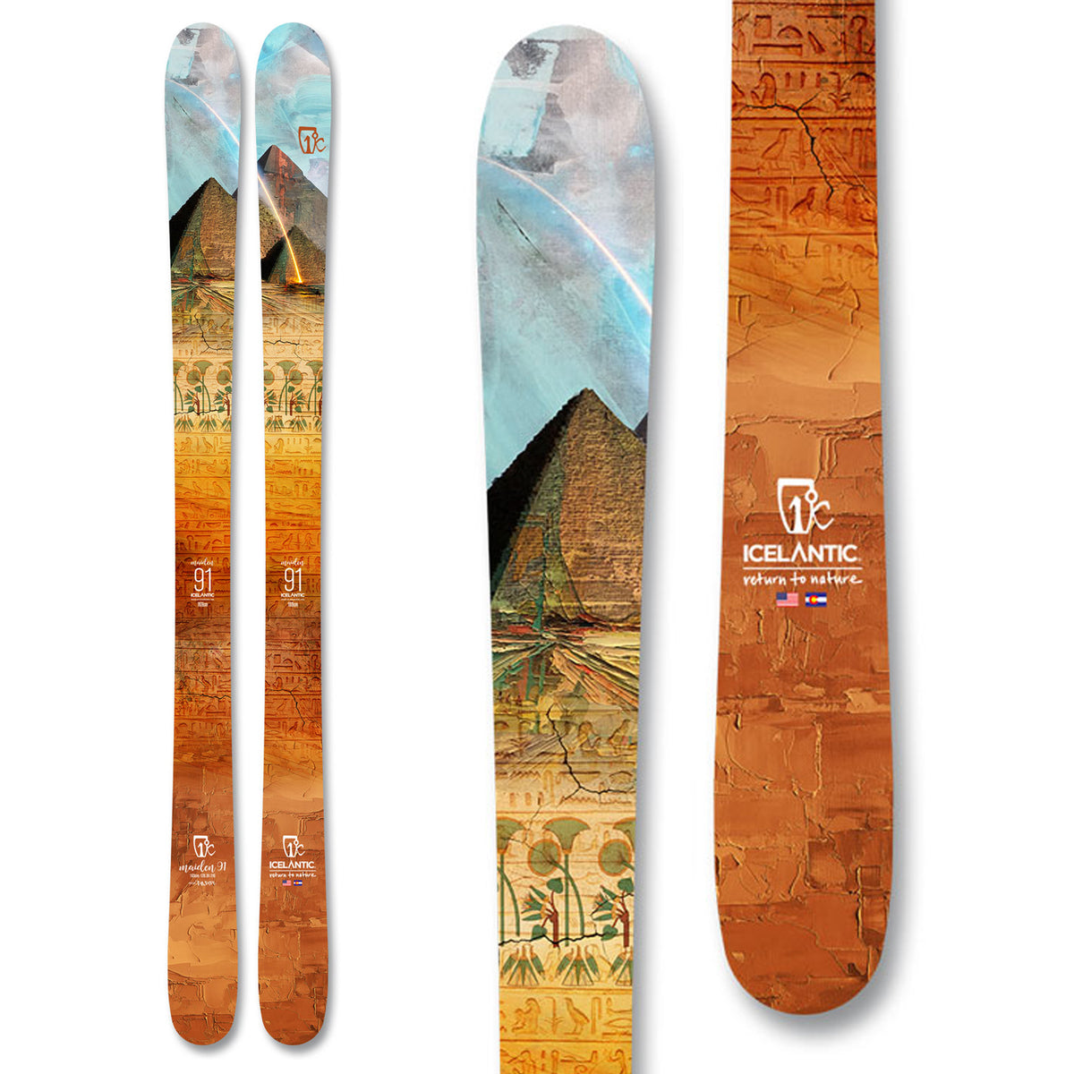 Icelantic Maiden 91 Skis - Women's 2021