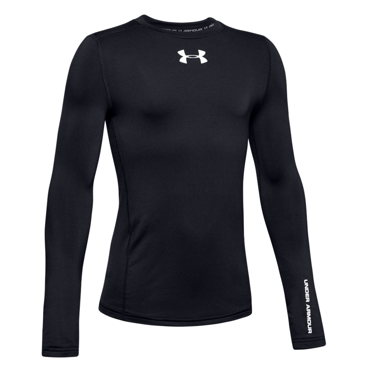 Under Armour ColdGear® Armour Long Sleeve Top - Boys' Black