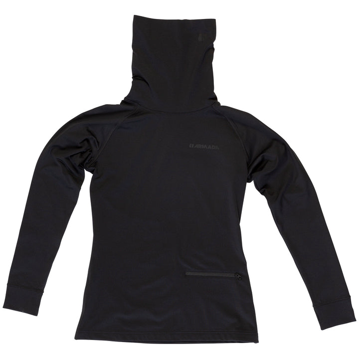 Armada Hideout Midlayer Top - Women's Black