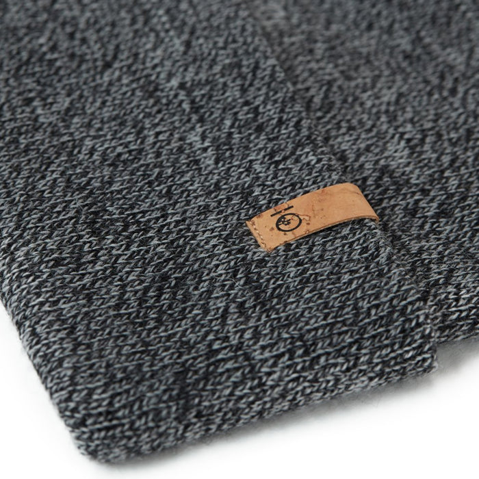 Tentree Cotton Kurt Beanie Meteorite Black Marled
