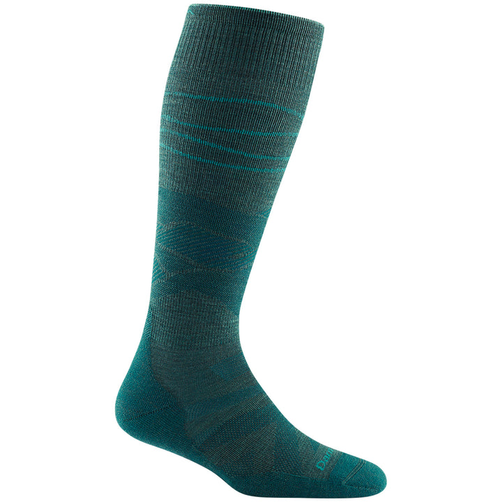 Darn Tough Sea to Sky Over-the-Calf Light Socks - Women's Teal