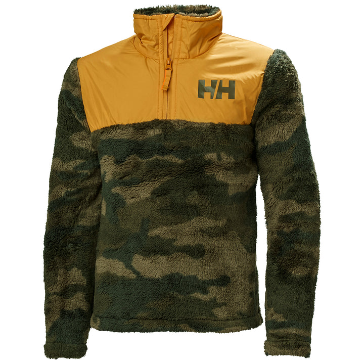 Helly Hansen Champ 1/2 Zip Jacket - Kids' Olive AOP
