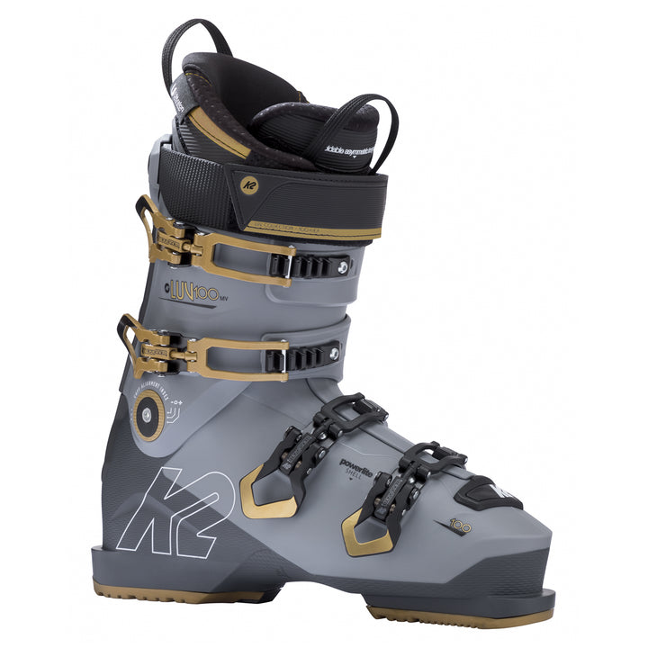 K2 Luv 100 LV Ski Boots - Women's 2019 Light Gray/Gold