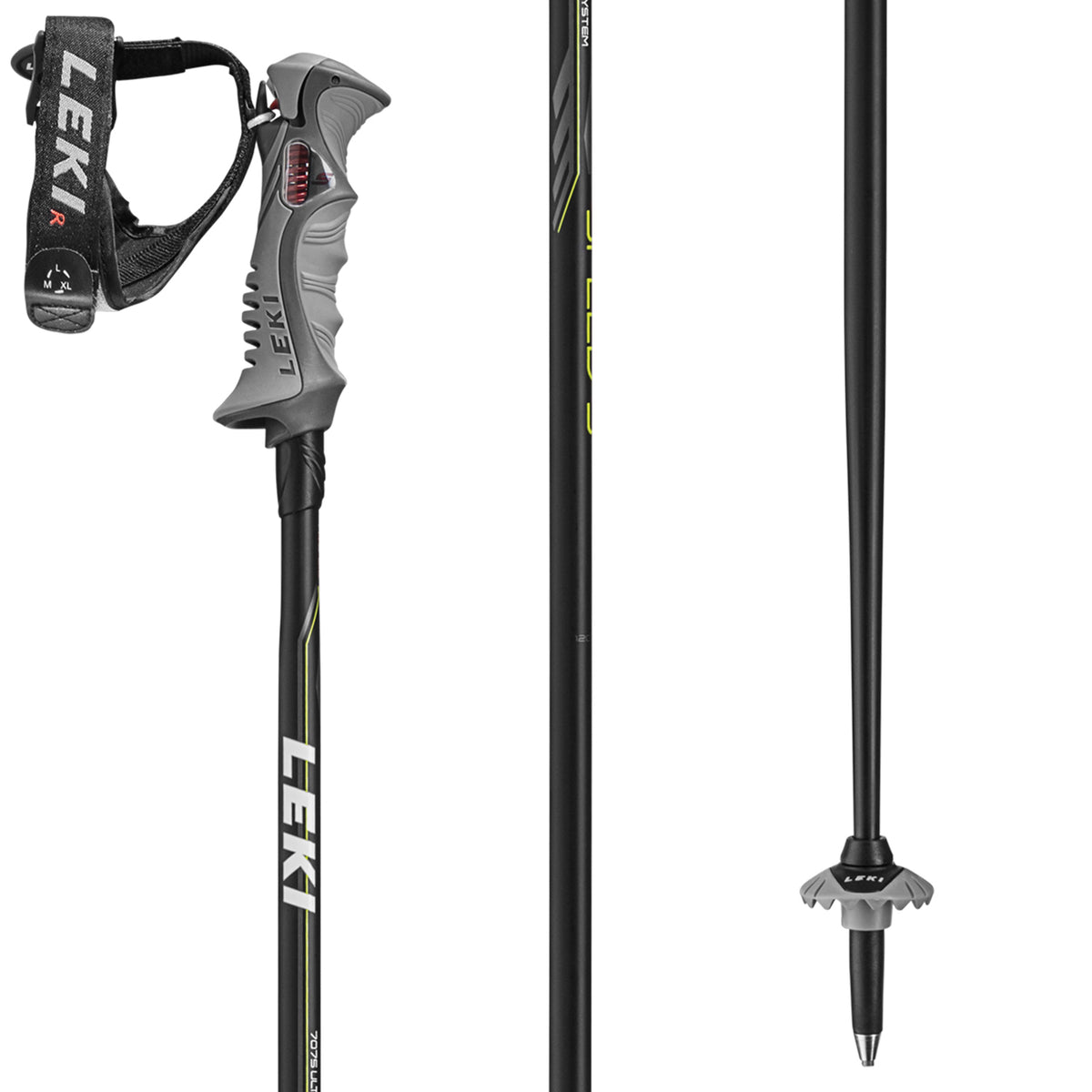 Leki Speed S Ski Poles 2020 Black/Green