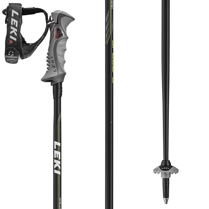 Leki Speed S Ski Poles 2020 Black/Green
