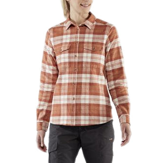Fjallraven Övik Heavy Flannel Shirt - Women's Terracotta Pink