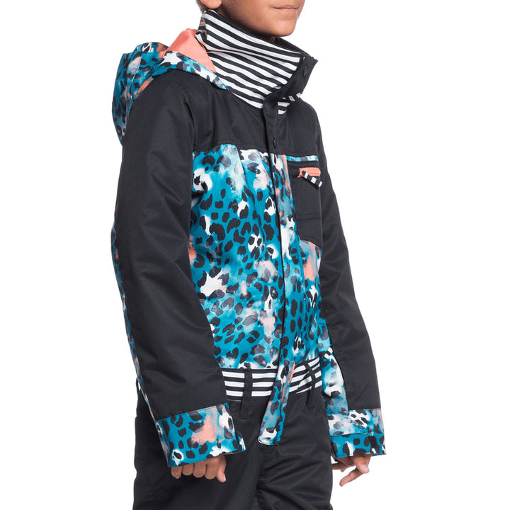 Roxy Formation Suit - Girls' Ocean Depths Leopold