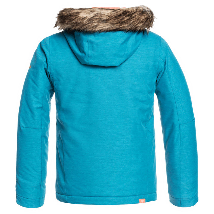 Roxy American Pie Solid Jacket - Girls' Ocean Depths