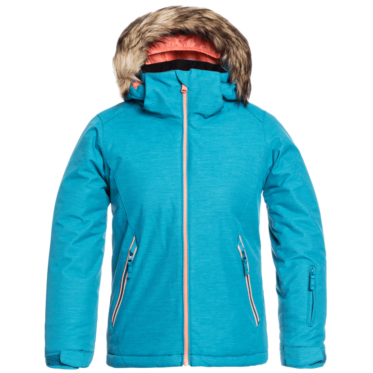 Roxy American Pie Solid Jacket - Girls' Ocean Depths