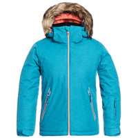 Roxy American Pie Solid Jacket - Girls' Ocean Depths::Ocean Depths
