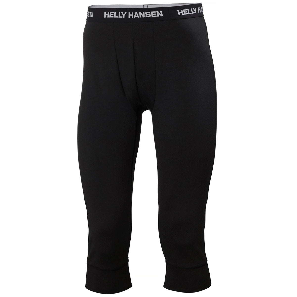 Helly Hansen Lifa Merino Midweight 3/4 Base Layer Pants Black