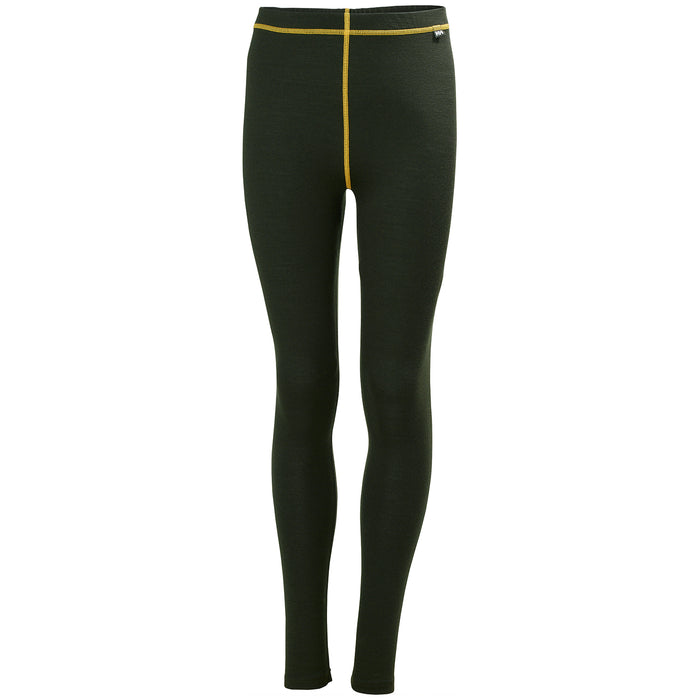 Helly Hansen HH Merino Mid Baselayer Set - Kids' Pine Green