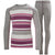 Helly Hansen HH Merino Mid Baselayer Set - Kids' Magenta Haze