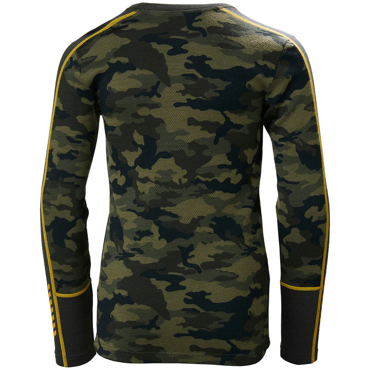 Helly Hansen Lifa Merino Midweight Baselayer Set - Kids' Pine Green