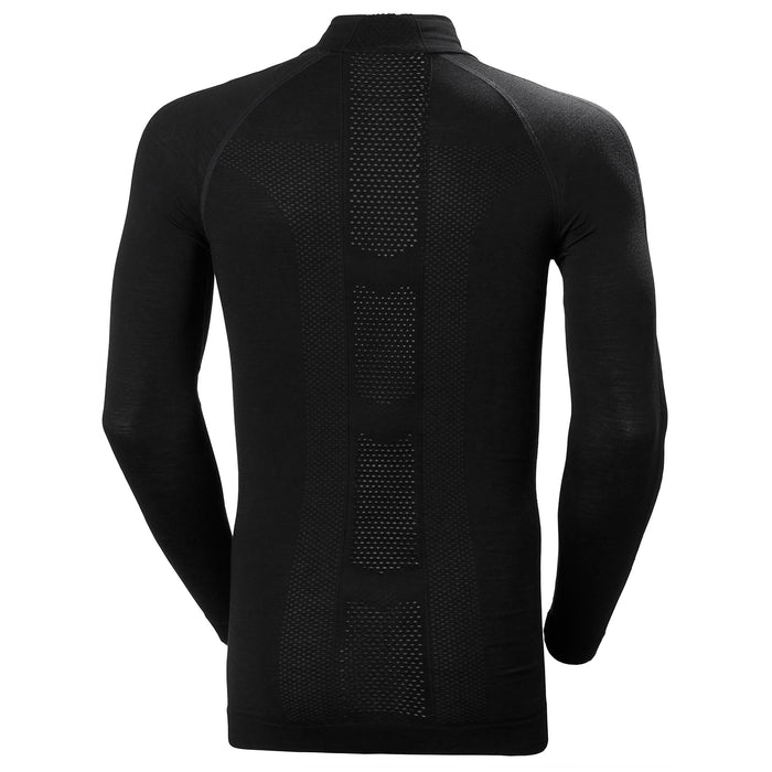 Helly Hansen H1 Pro Lifa Seamless 1/2 Zip Top - Men's Black