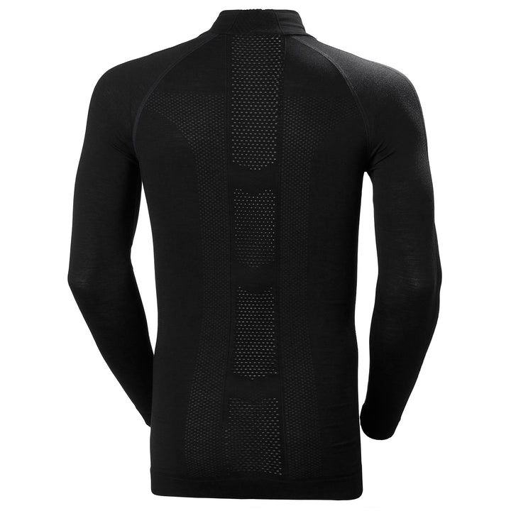 Helly Hansen H1 Pro Lifa Seamless 1/2 Zip Top - Men's Black
