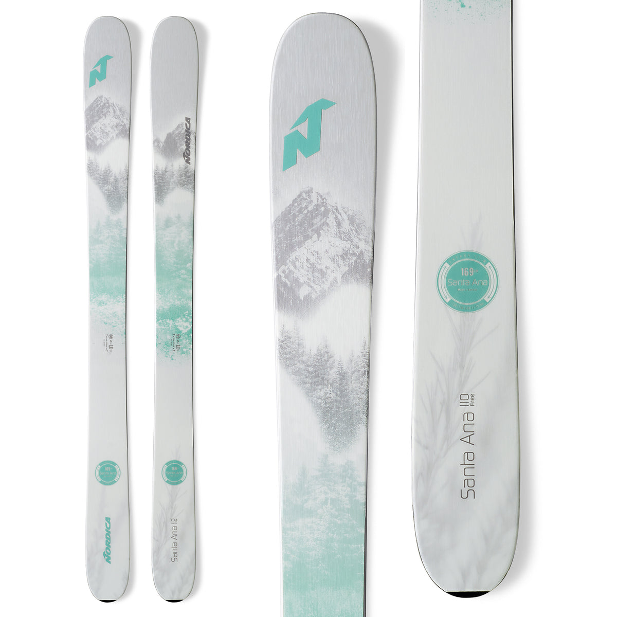 Nordica Santa Ana 110 Free Skis - Women's 2021