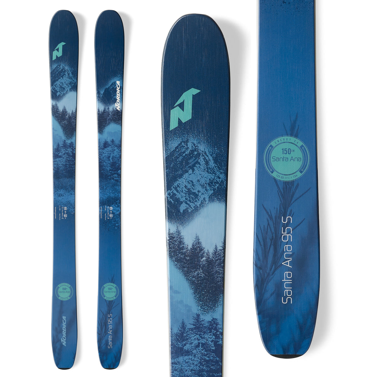 Nordica Santa Ana 95 S Skis - Girls' 2021