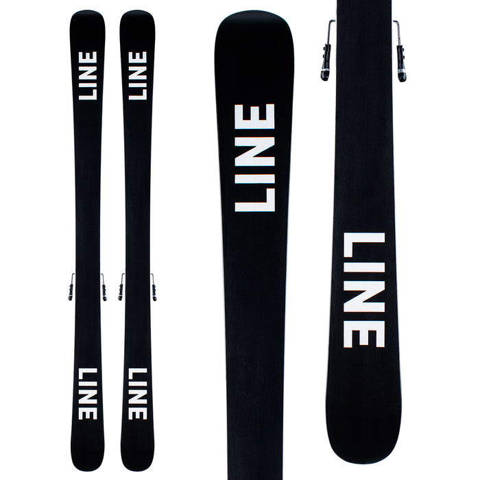 Line Skis Tom Wallisch Shorty Skis + FTD 7.0 Bindings - Boys' 2021