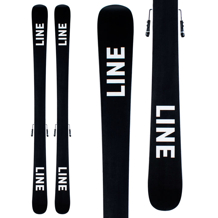 Line Skis Tom Wallisch Shorty Skis + FTD 7.0 Bindings - Boys' 2021