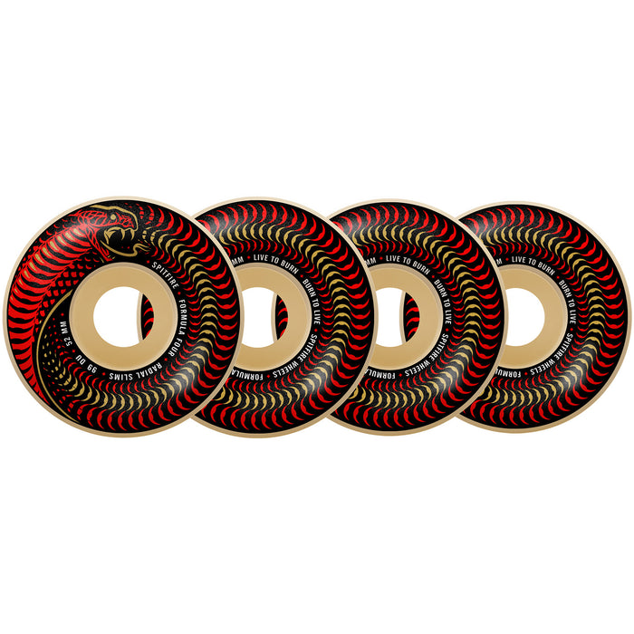 Spitfire Formula Four 99d Venomous Radial Slims Skateboard Wheels