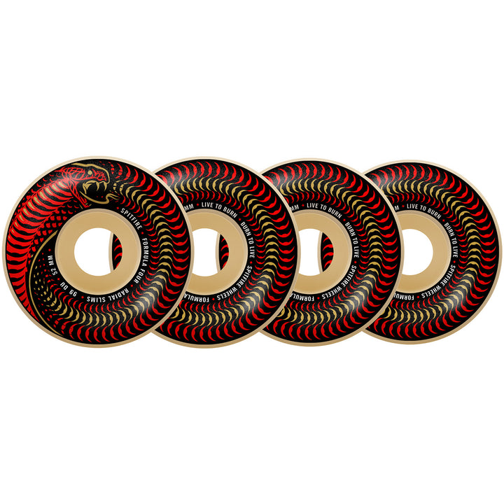 Spitfire Formula Four 99d Venomous Radial Slims Skateboard Wheels