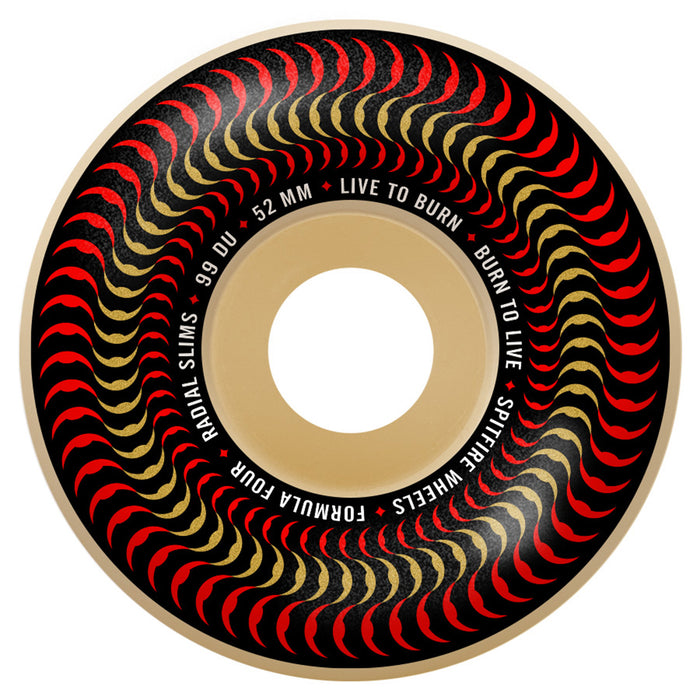 Spitfire Formula Four 99d Venomous Radial Slims Skateboard Wheels