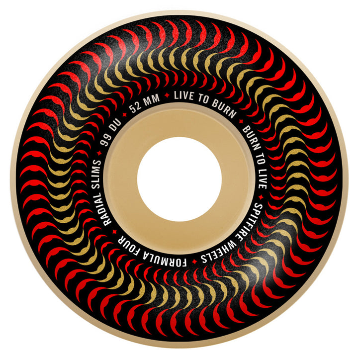 Spitfire Formula Four 99d Venomous Radial Slims Skateboard Wheels