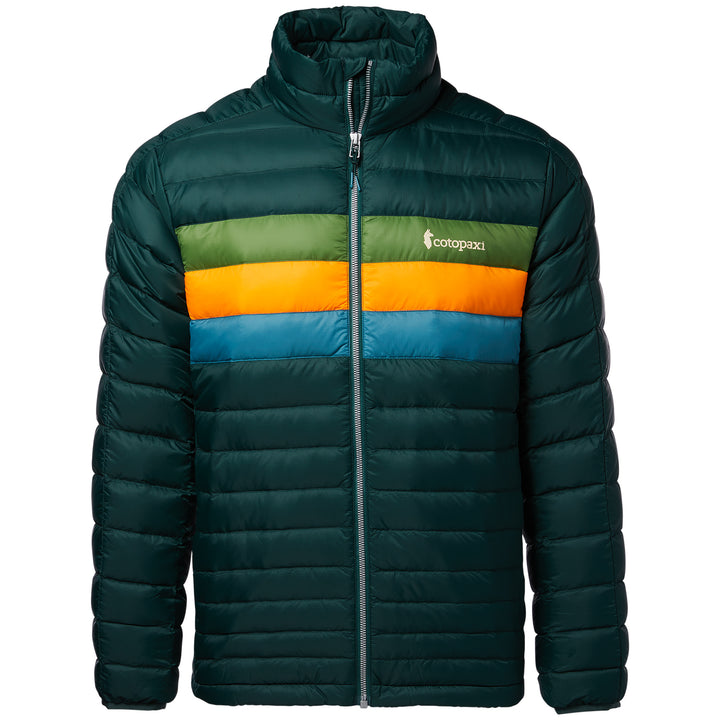 Cotopaxi Fuego Down Jacket - Men's Dark Forest Stripes