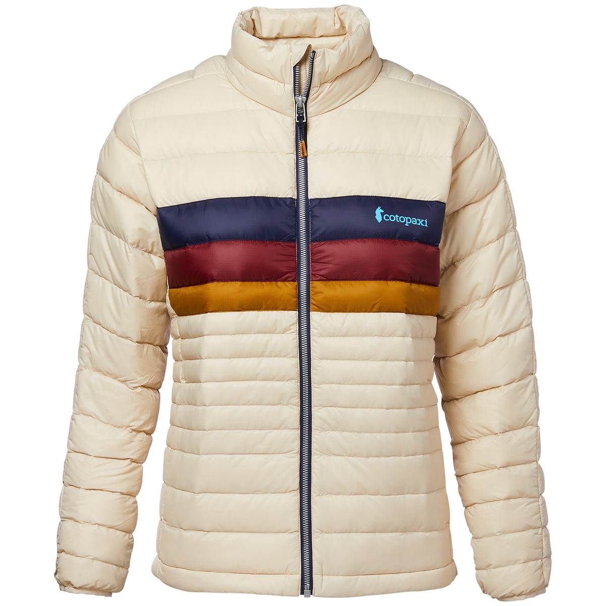 Cotopaxi Feugo Down Jacket - Women's Cream Stripes