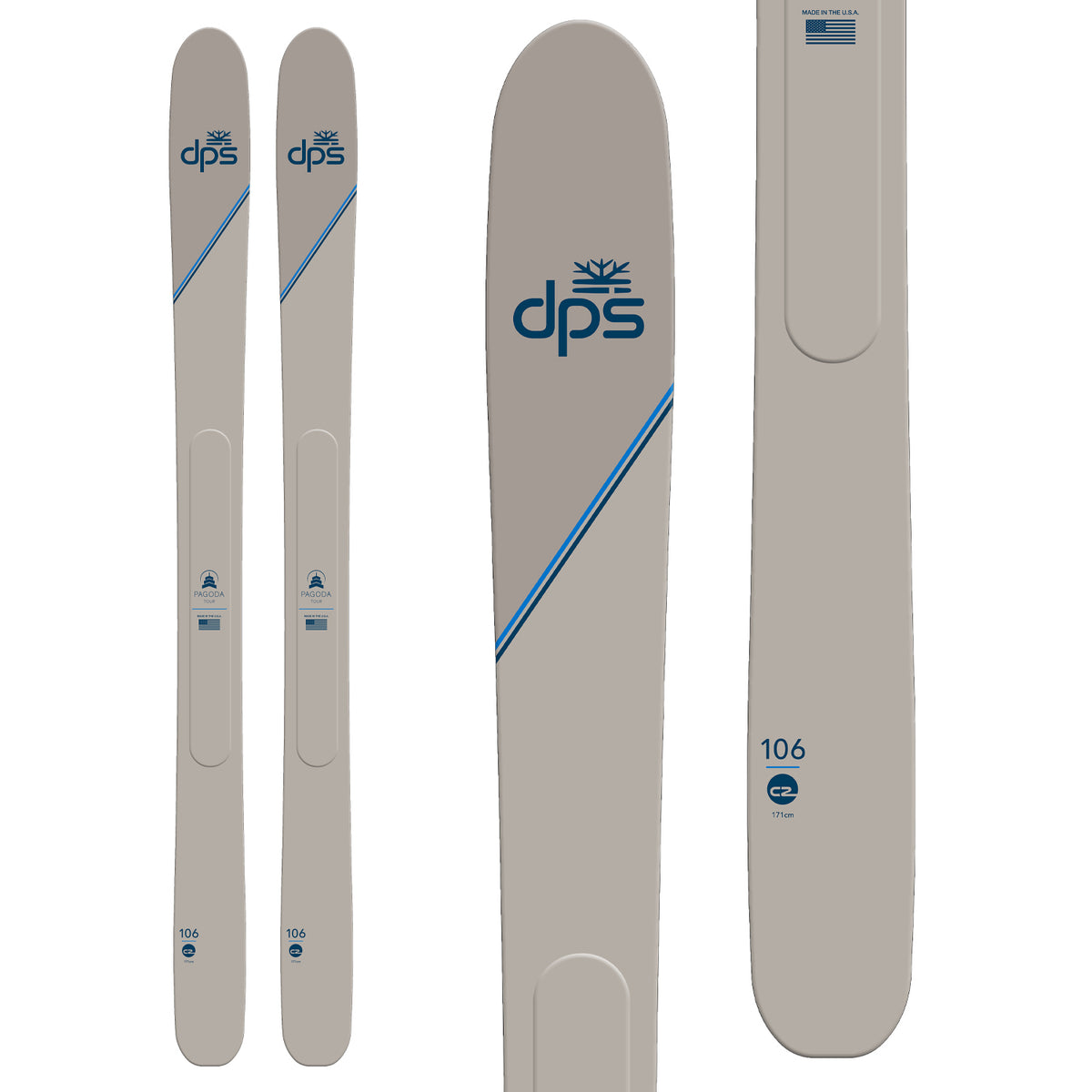 DPS Pagoda Tour 106 C2 Skis 2022