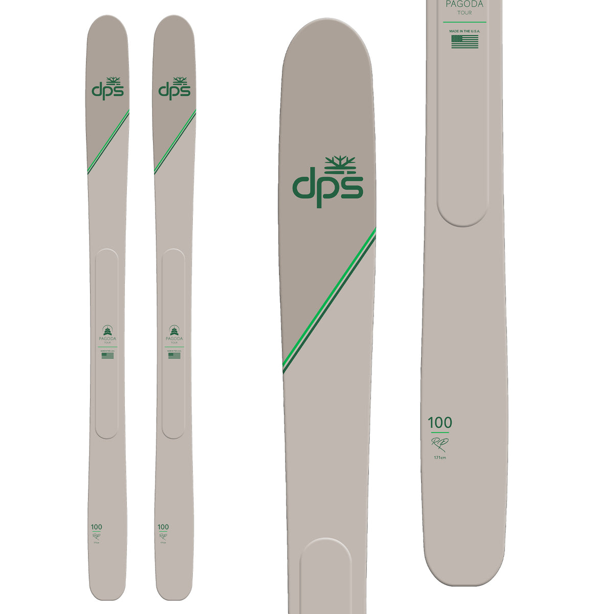 DPS Pagoda Tour 100 RP Skis 2022