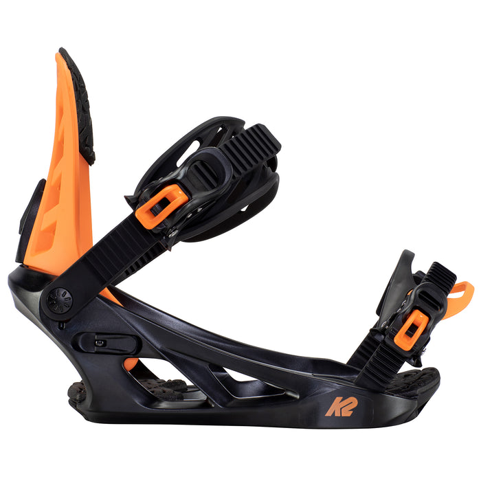 K2 Vandal Snowboard Bindings - Boys' 2022 Orange