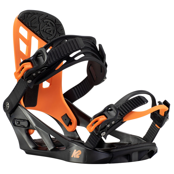 K2 Vandal Snowboard Bindings - Boys' 2022 Orange